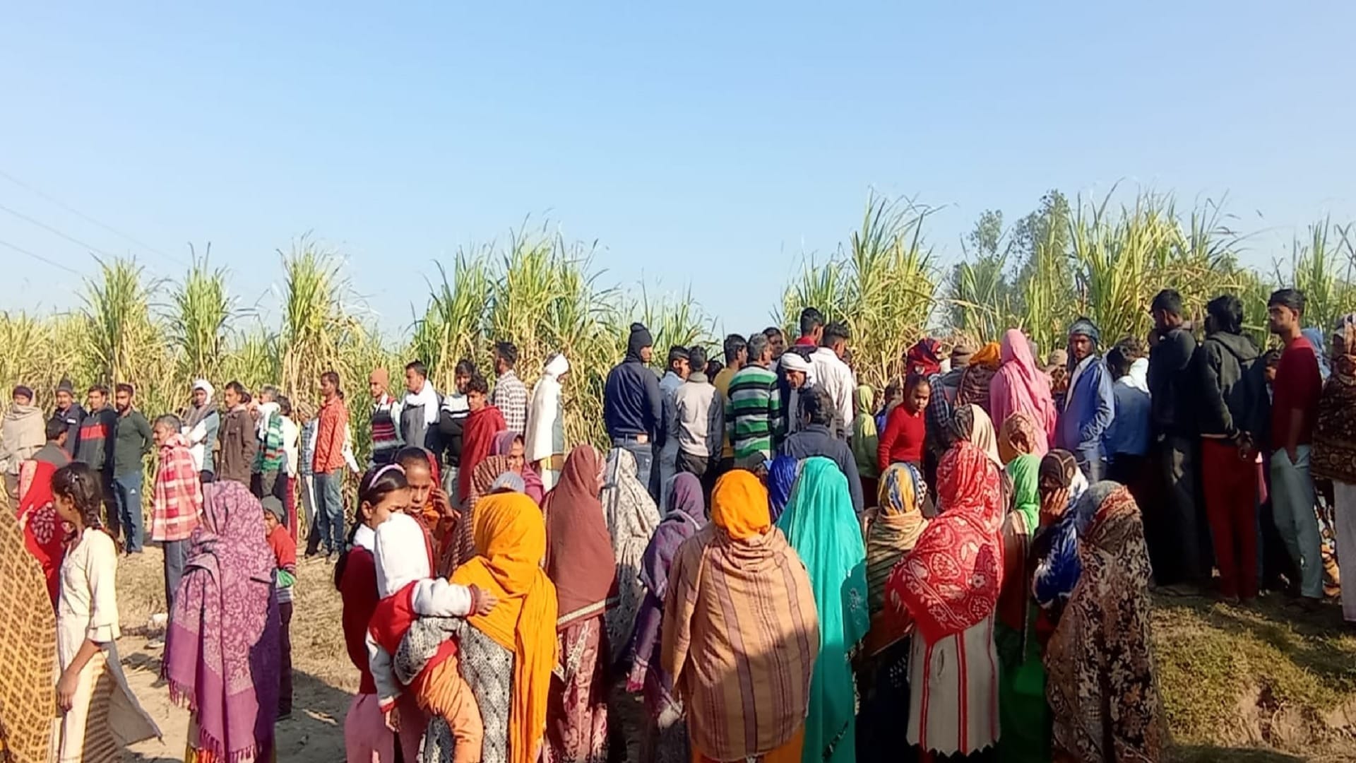 Brutal murder of one and a half year old innocent by beheading  in bulandshahr