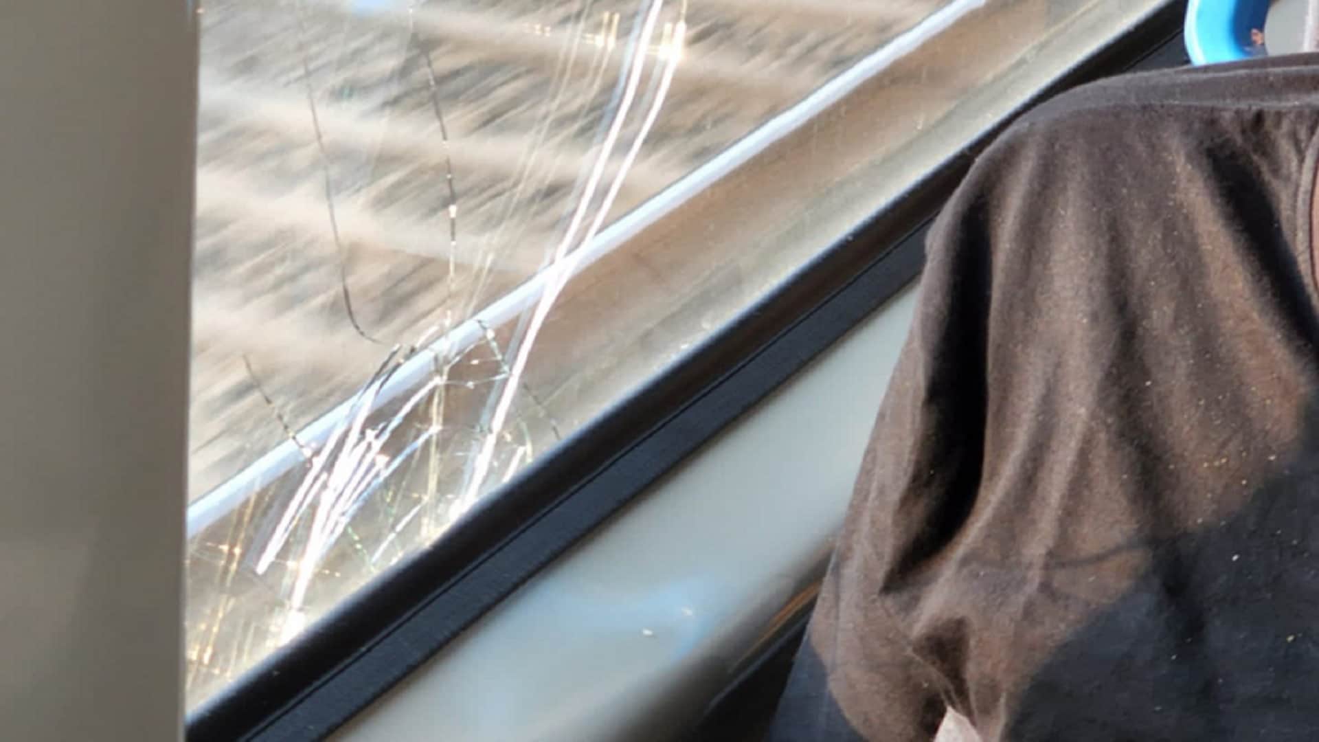 stone pelting breaks window on vande bharat train in bhilai chhattisgarh