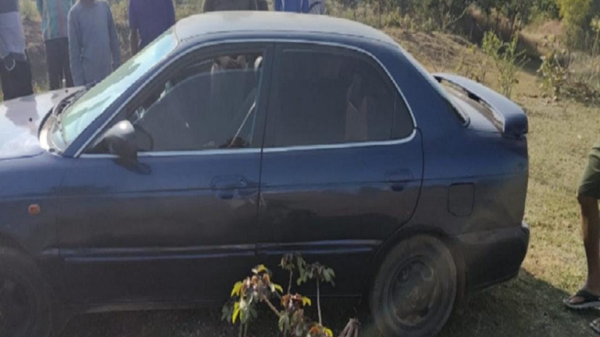 bilaspur police found suspicious car in congress leader murder case