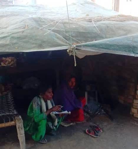 homeless people in kasganj