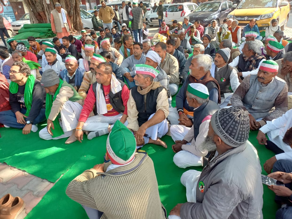 Meerut : The demand for compensation of farmers was fulfilled, the government released 17 crore