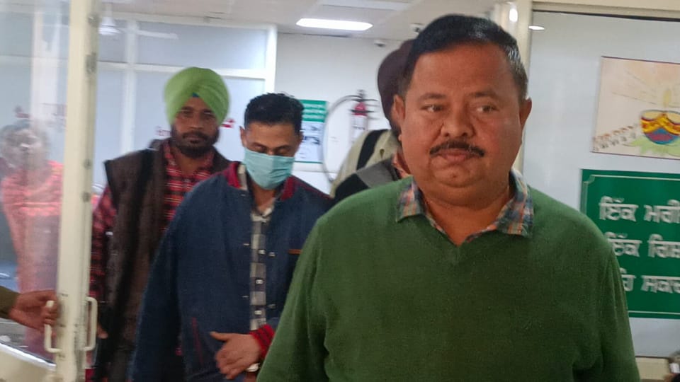 State Special Operation Cell arrested ISI Agent from Mohali Sector-40 on charge of spying in India