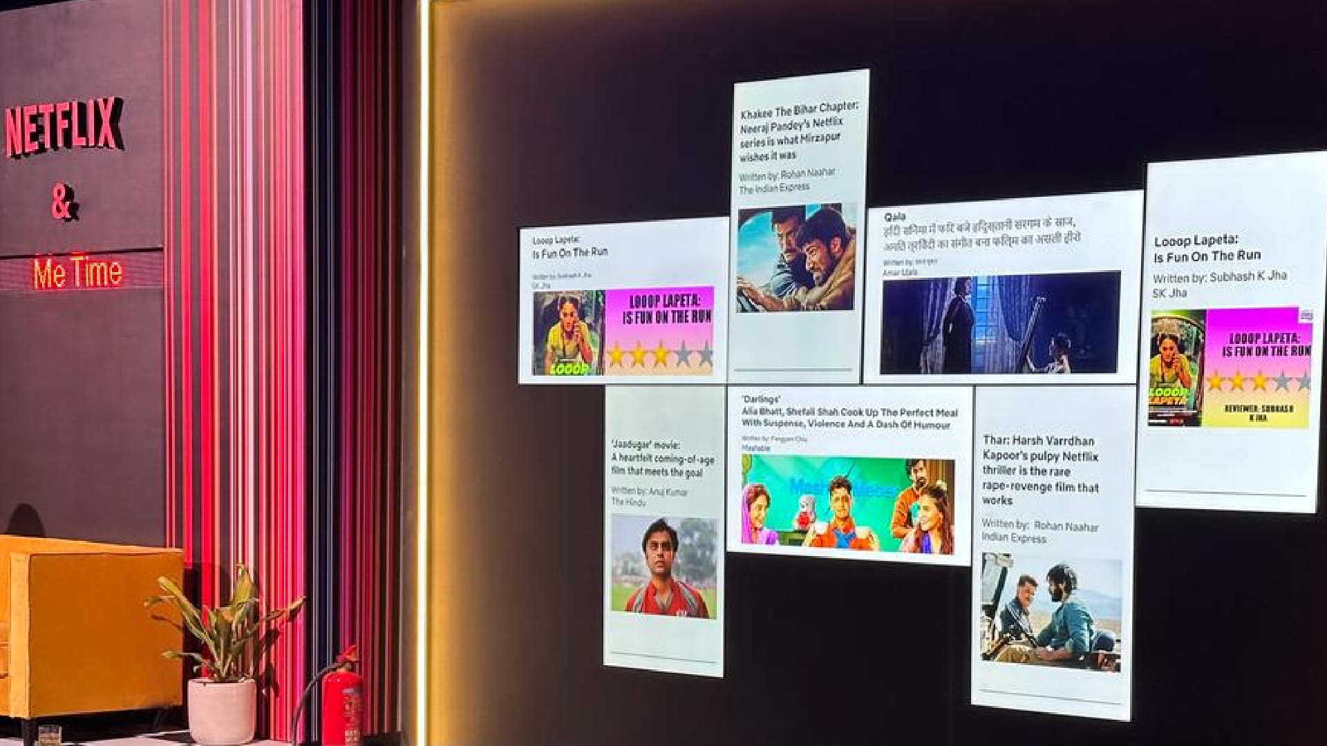 Netflix year ender mixer brings singer Usha Uthup to mehboob studios after 40 years benny dayal monica shergil