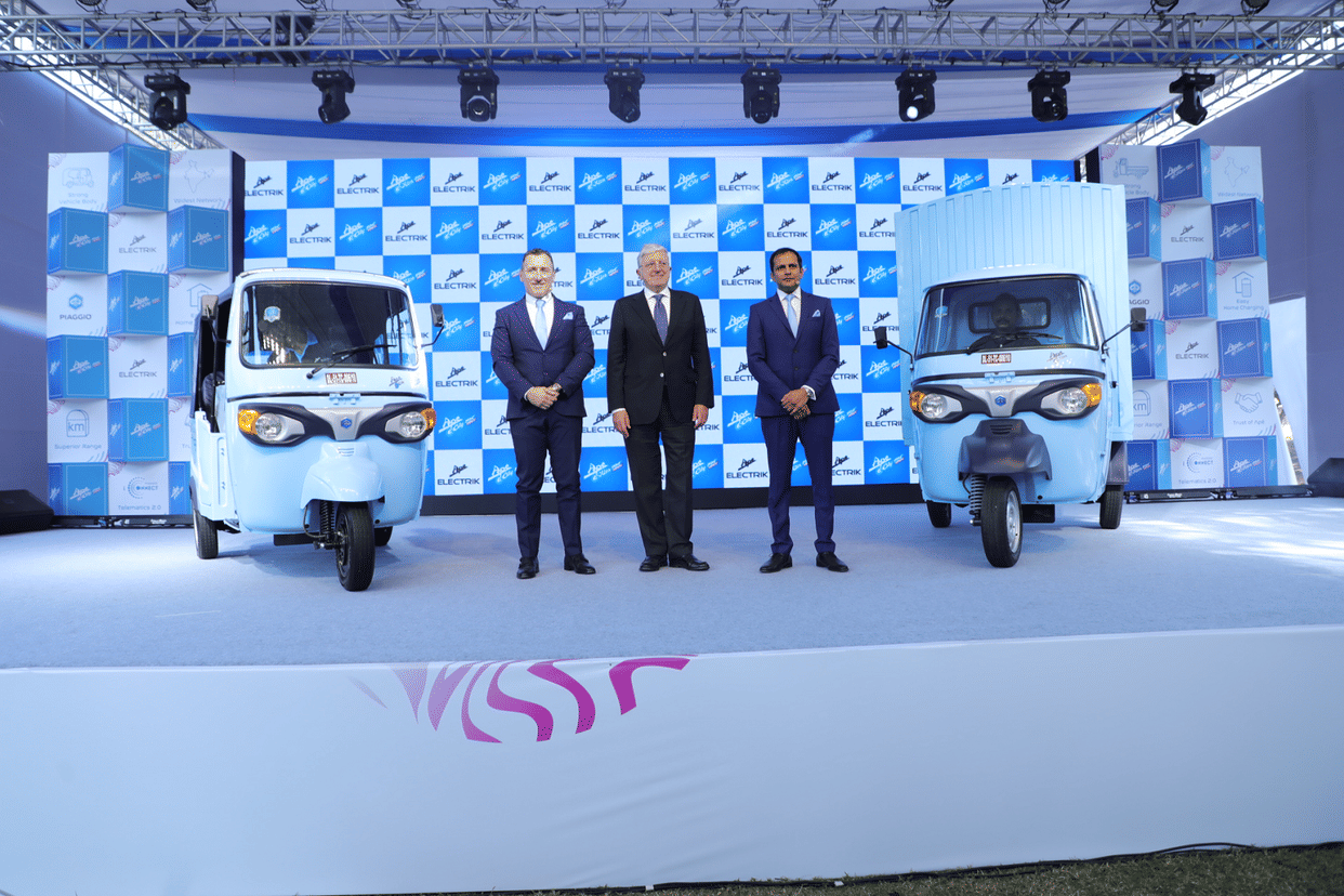 Piaggio India Launches all new Ape FX Max range of commercial Three wheeler Electric Vehicles News in Hindi
