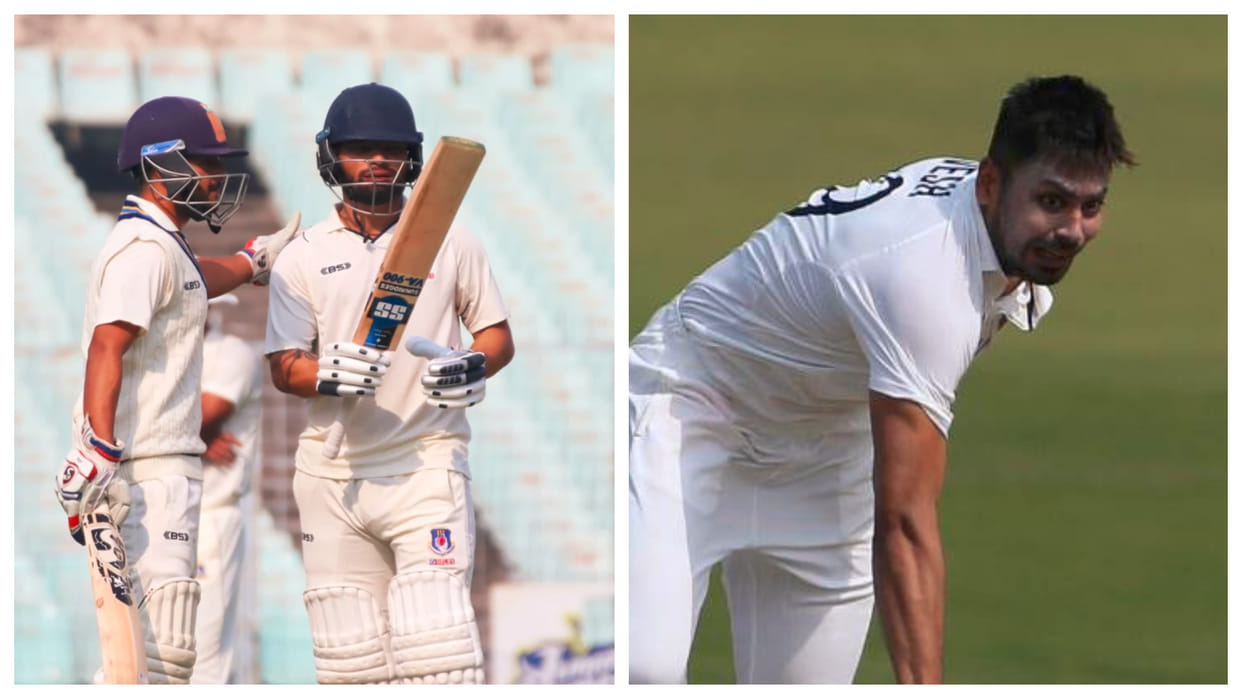Ranji Trophy Uttar Pradesh close to defeat against Bengal Madhya Pradesh beat Jammu Kashmir Avesh Khan shines