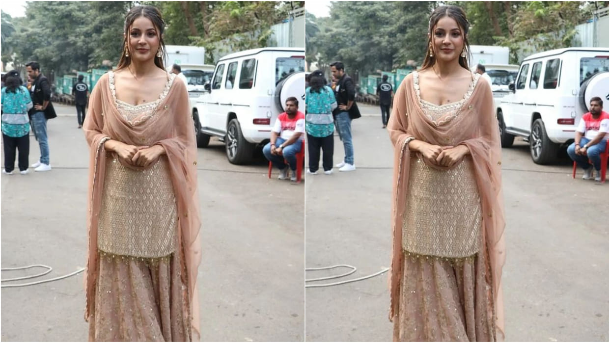 Fashion Tips : five best Indian traditional outfit of Shehnaaz Gill Fashion news hindi