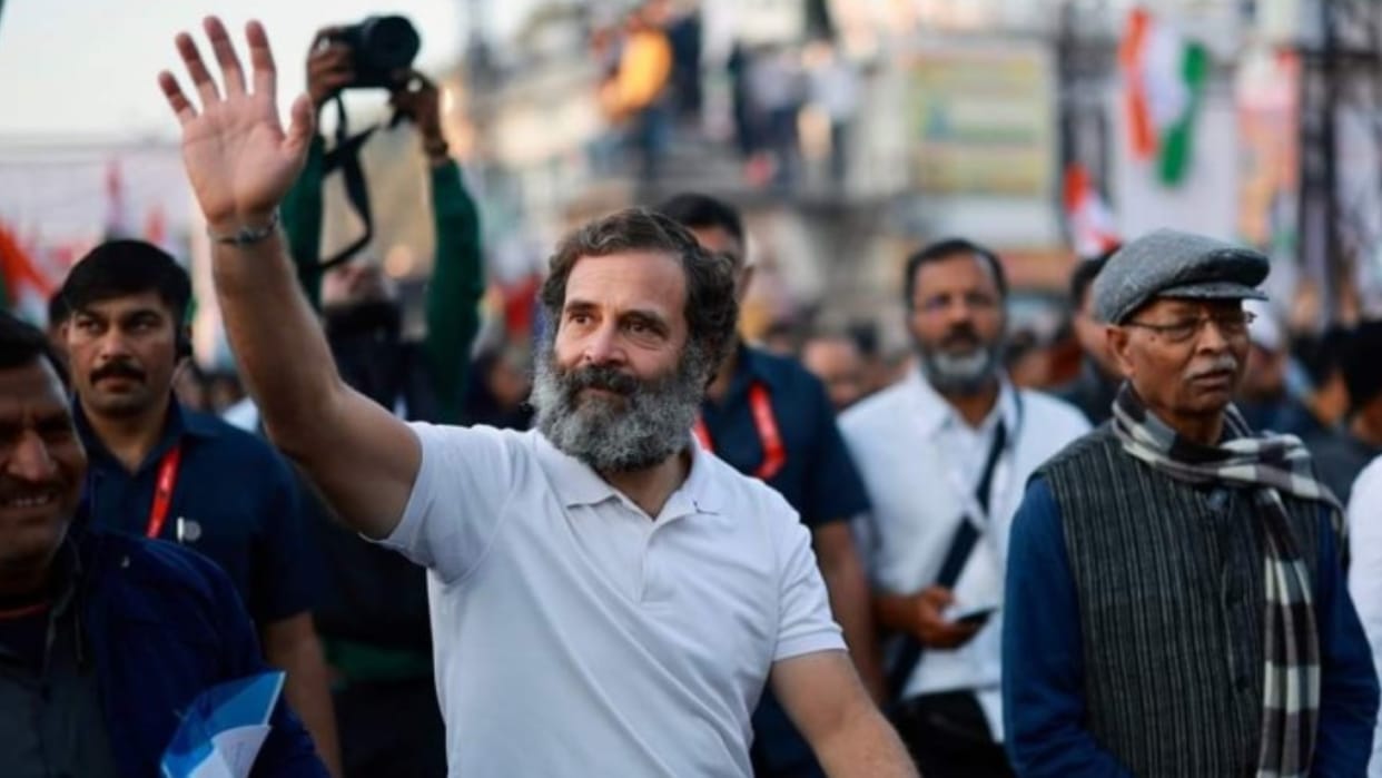 Bharat Jodo Yatra in Rajasthan Rahul Gandhi starts Yatra in Alwar
