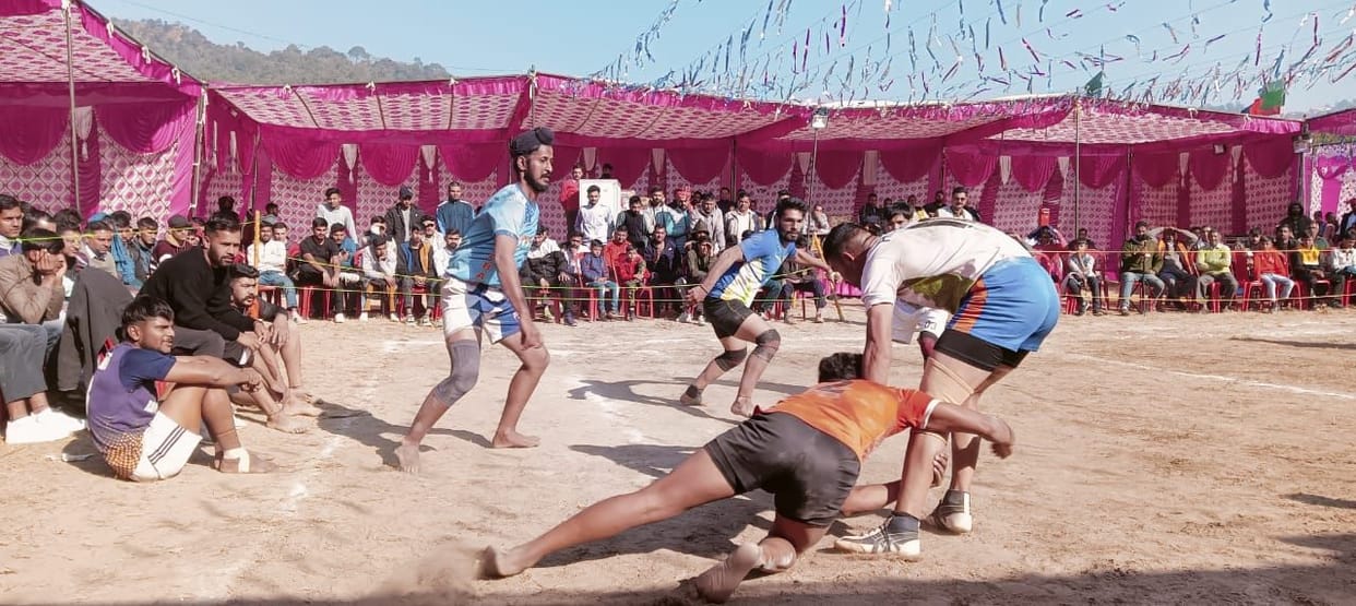 bilaspur news himachal news Pathankot winner in junior category of Kabaddi tournament