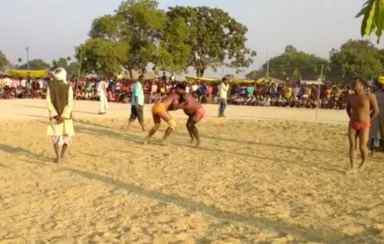 20 pairs of wrestlers tried hard, Dangal Kesari became the akash of Bamhrauli