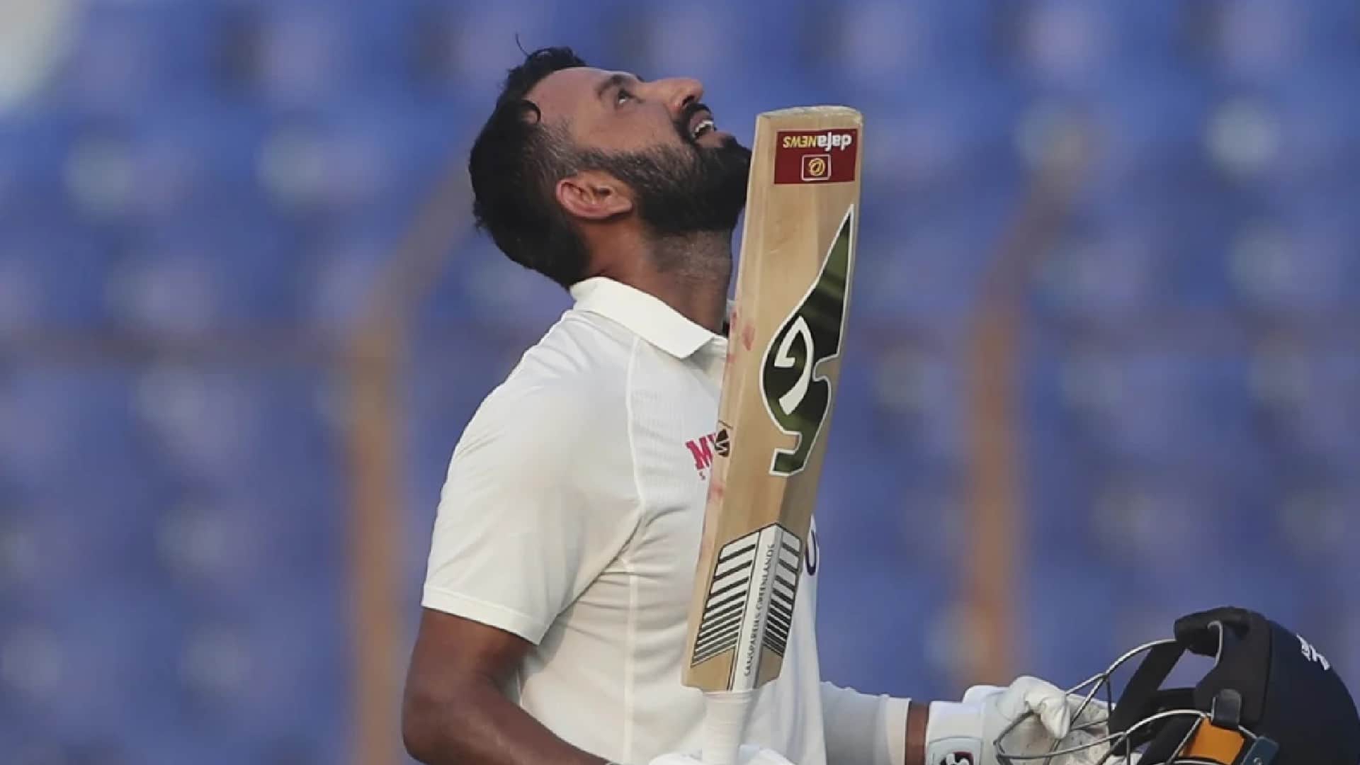 IND vs BAN Cheteshwar Pujara hits his fastest test hundred scored 102 runs against Bangladesh in Chattogram