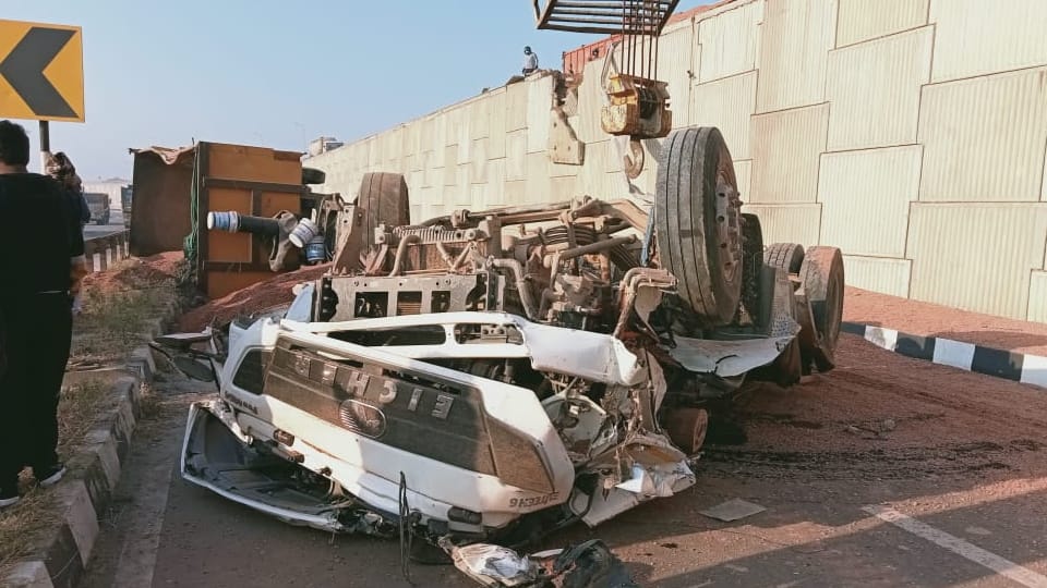 Man died in accident at Sonipat, Accident on sonipat NH