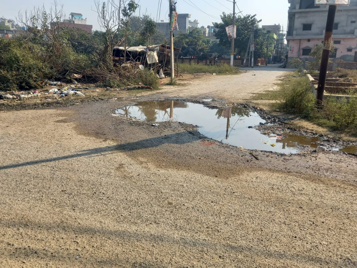 broken pipe line, leakage
