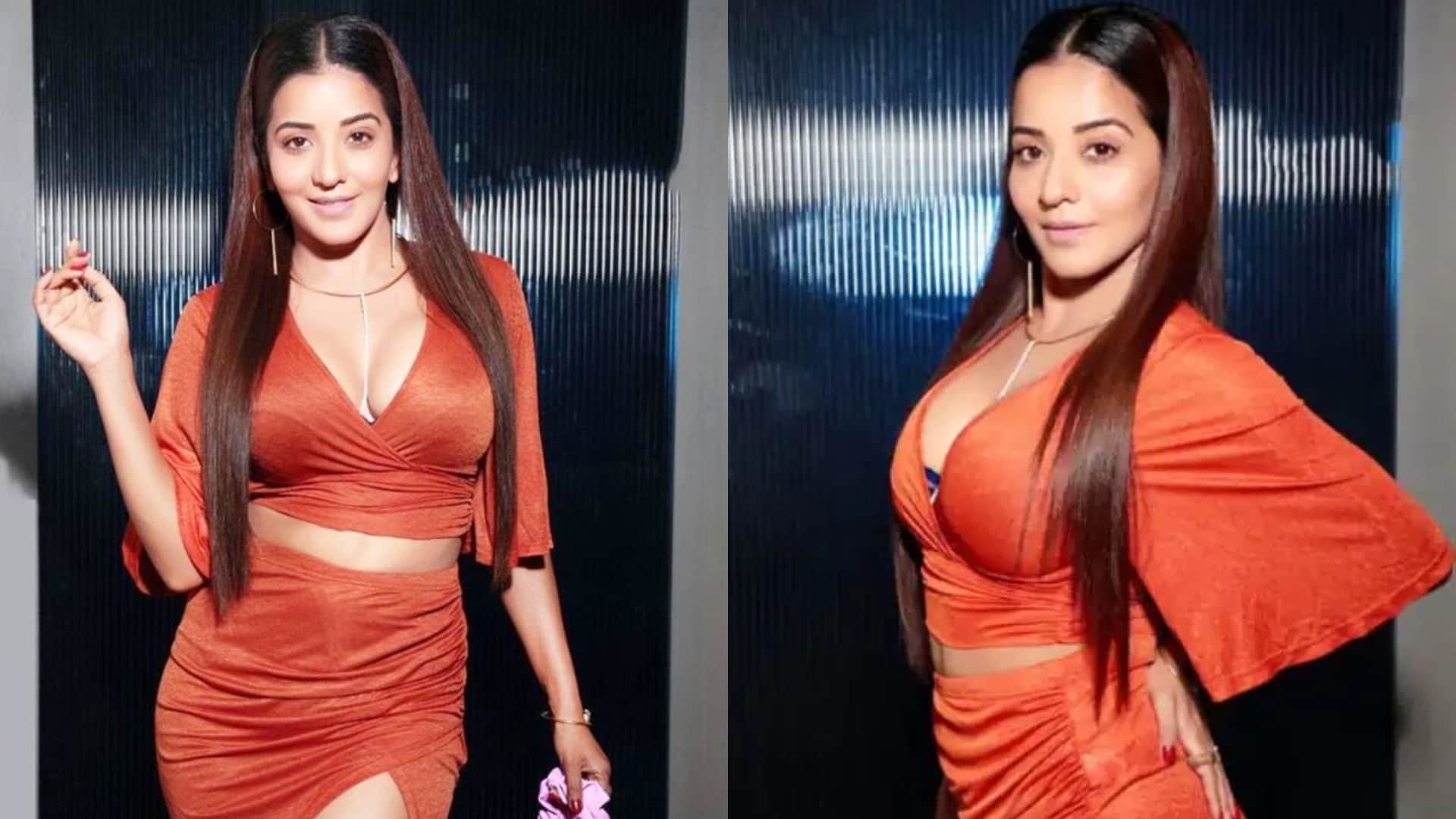 Pathaan Besharam Rang Srk deepika Bhojpuri actress amrapali monalisa Rani Akshara wore bhagwa dress onscreen
