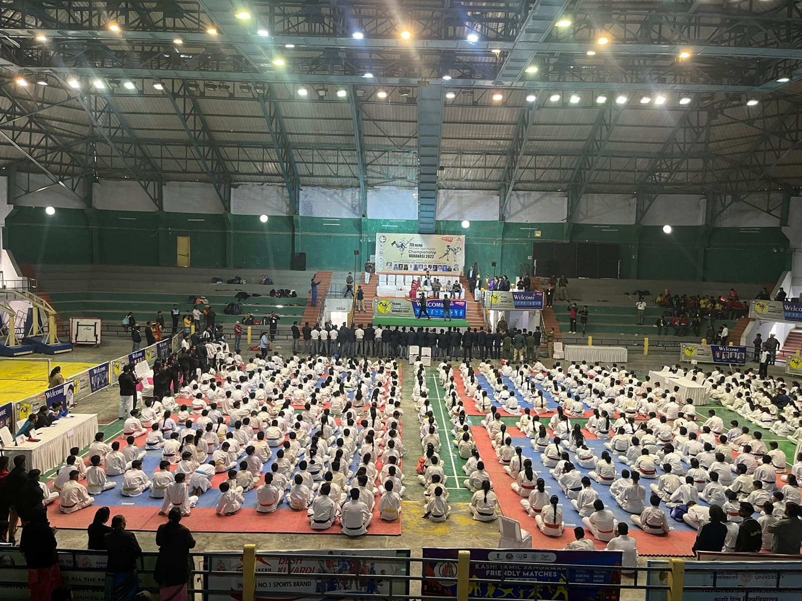 UP dominates in  first day of All India Karate Championship in bhu varanasi