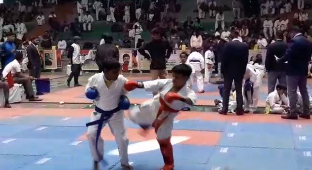 UP dominates in  first day of All India Karate Championship in bhu varanasi