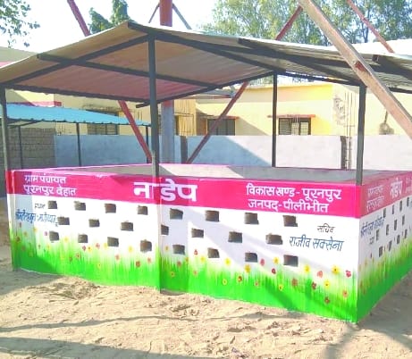 How to dispose of garbage in villages without land