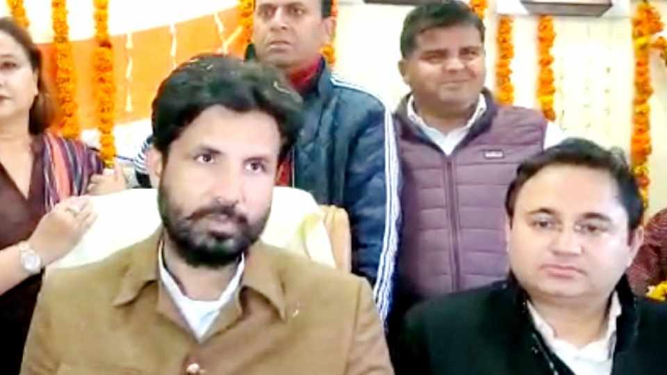 Amrinder Singh Raja Warring targets BJP in Pathankot