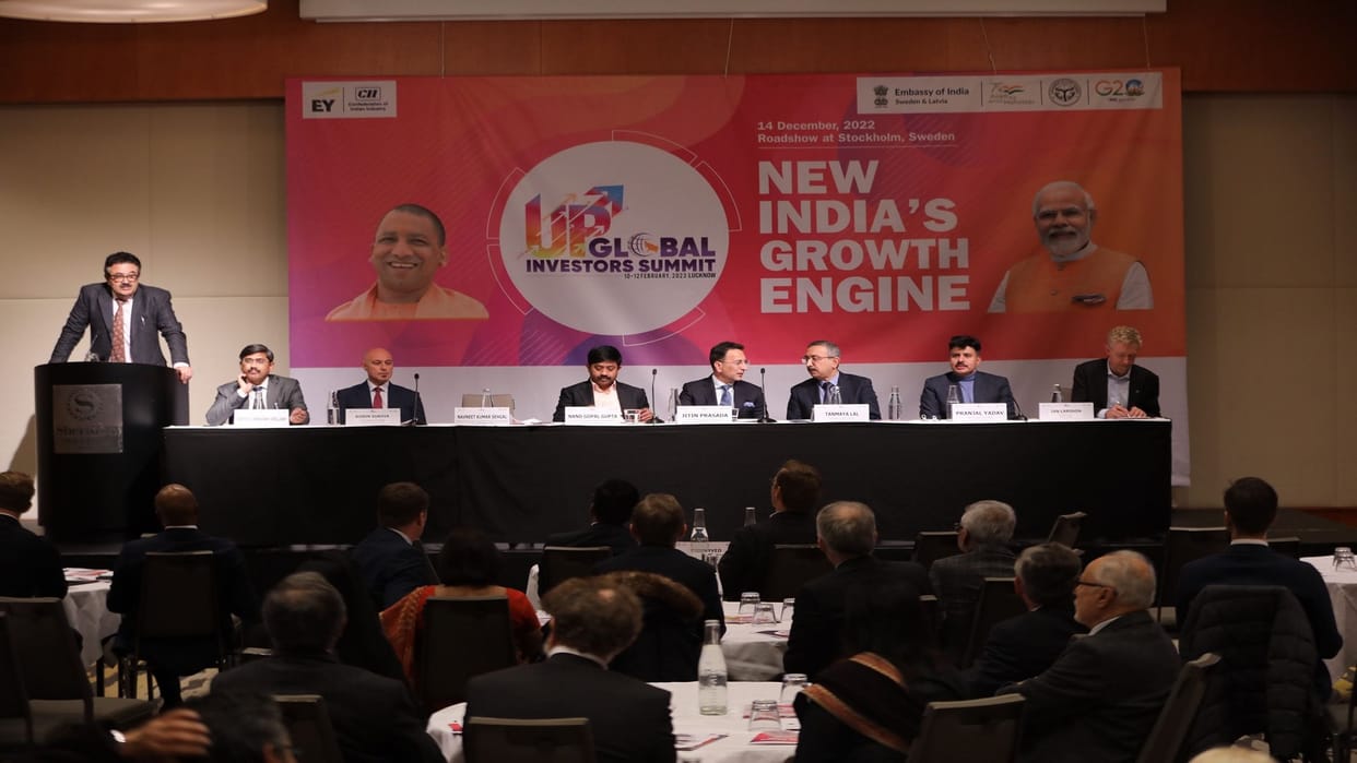 UP : MSME Minister Sachan claims investment of more than 50 thousand crores will come from UAE