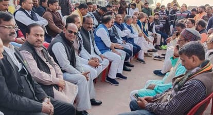 Prayagraj: Former MLA Vikramajit Maurya died due to cardiac arrest, funeral will be done after some time