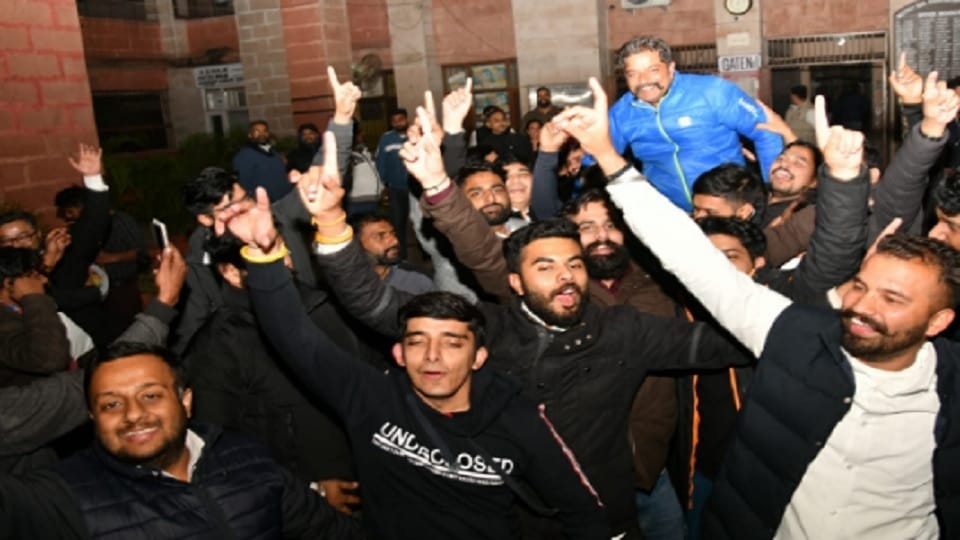 Shankar Gupta became the President of Chandigarh District Bar Association
