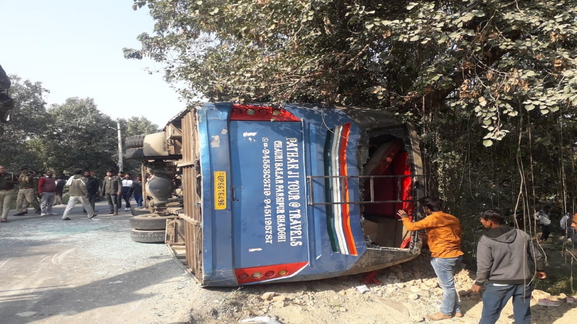 85 children were aboard a 57-seater bus, 21 were brought to SRN Hospital by five ambulances