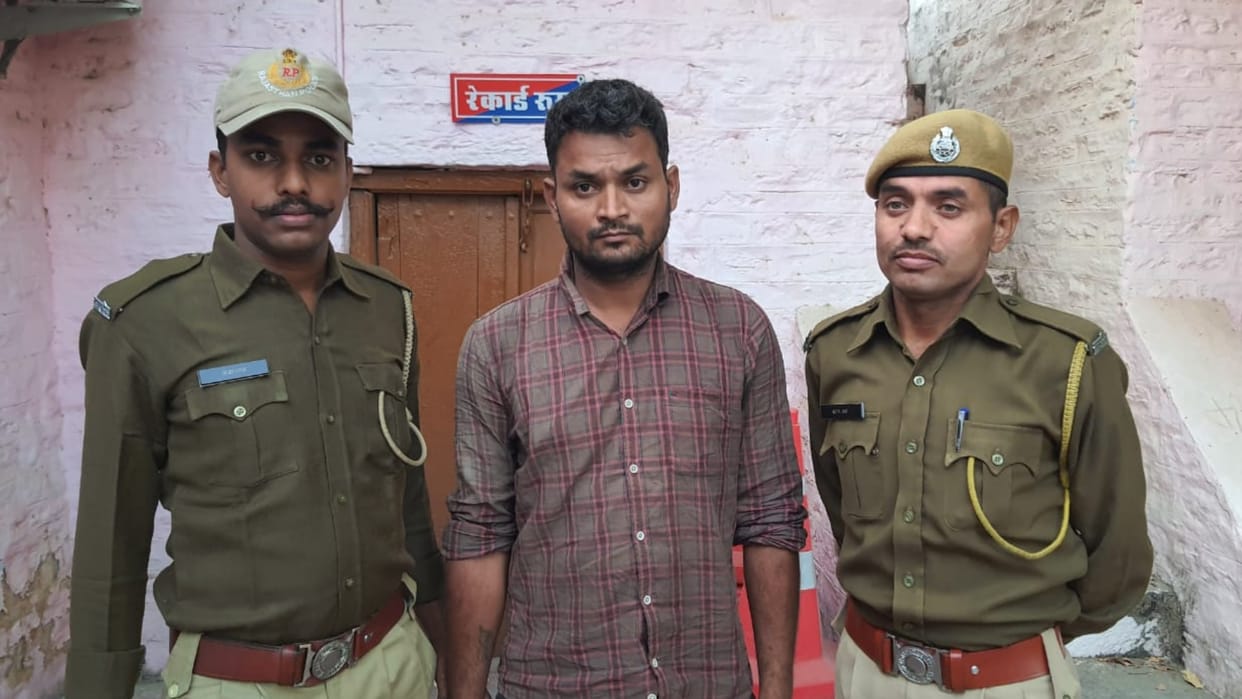 Brother in law murder man in Ajmer by hitting by trailer