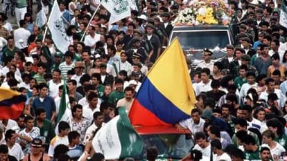 FIFA World Cup Controversy Colombia captain Andres Escobar was shot after an own goal against the USA in 1994
