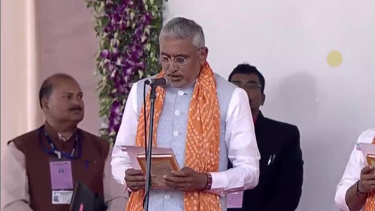 Vadgam voters betrayed nation by electing Jignesh Mevani says Gujarat minister Jagdish Vishwakarma