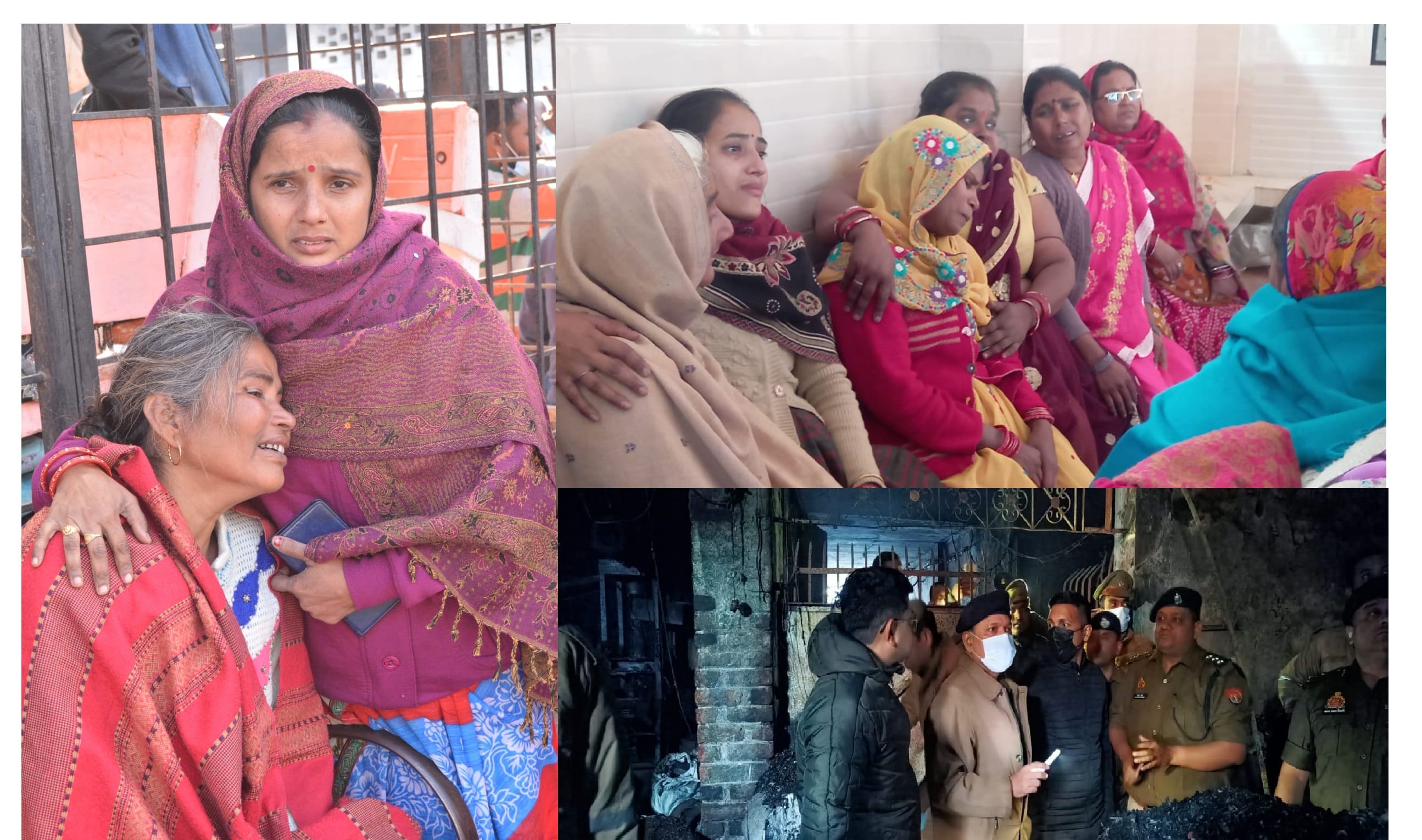 Kanpur fire: Fire broke out in bicycle seat making factory see photos