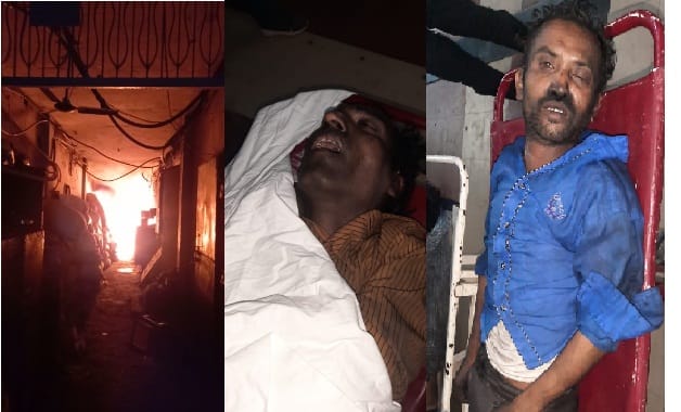 Fierce fire broke out in Kanpur's factory, all three workers died in their sleep