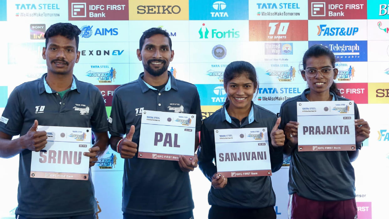 Kolkata 25K Preparations complete Kolkata will run on Sunday morning Srinu Bugatha Sanjeevani hope for title