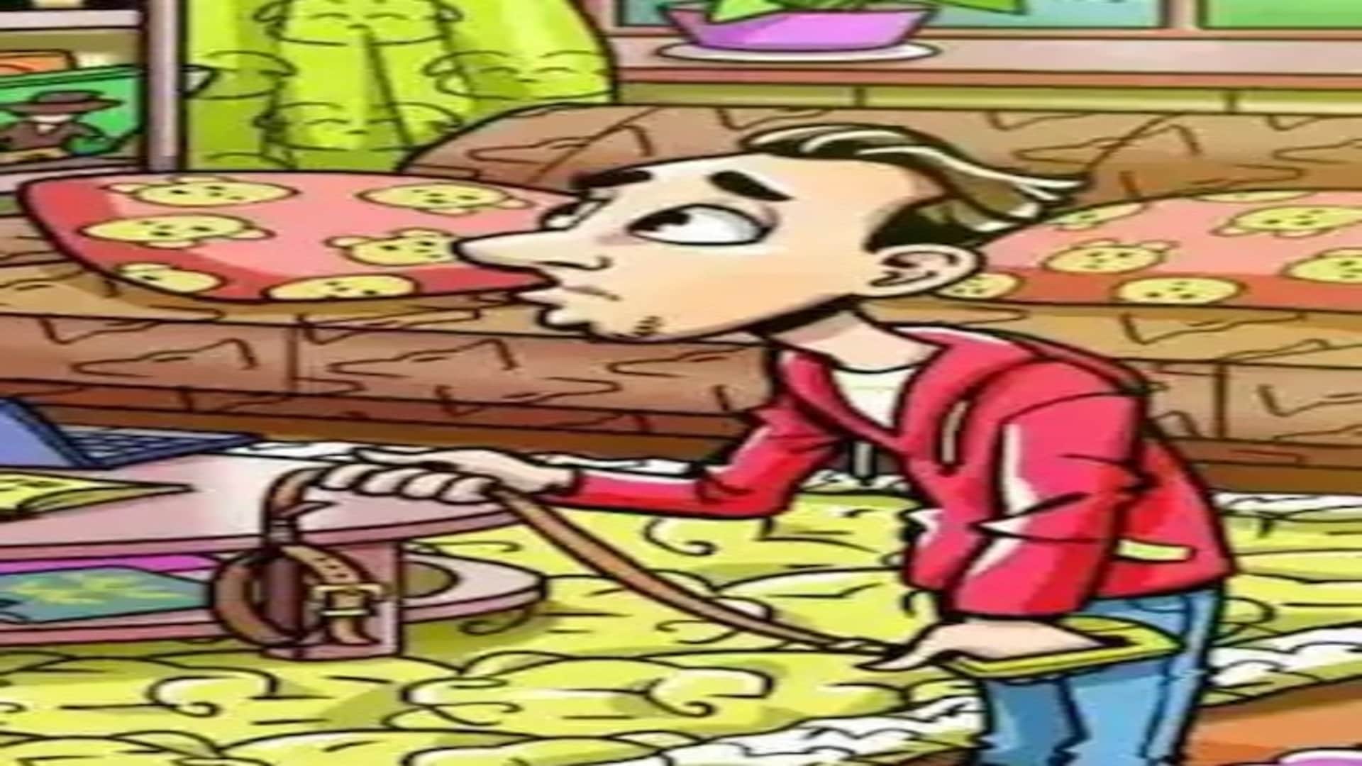 Viral optical illusion Brain Test find Dog in photo hidden in10 seconds brain teaser picture puzzle