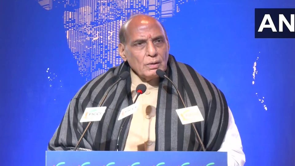 Today India is 5th largest economy in world : Rajnath Singh