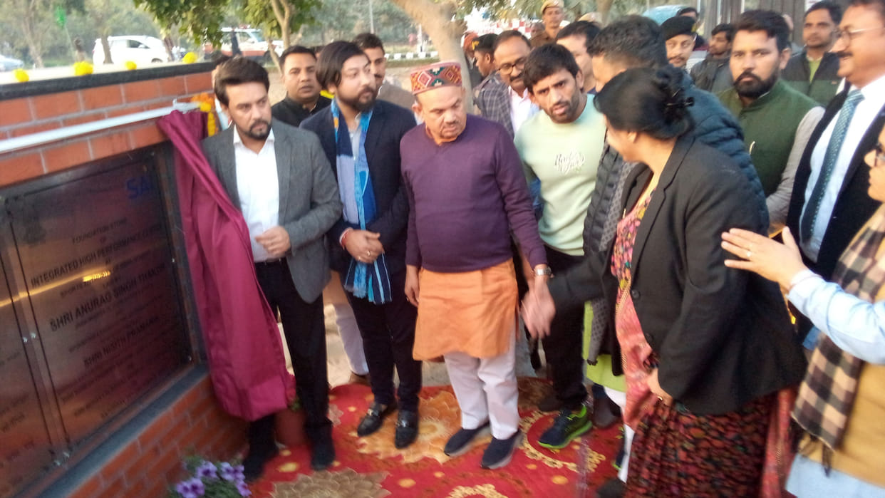 One thousand sports centers will be built for various sports in the country said Sports Minister