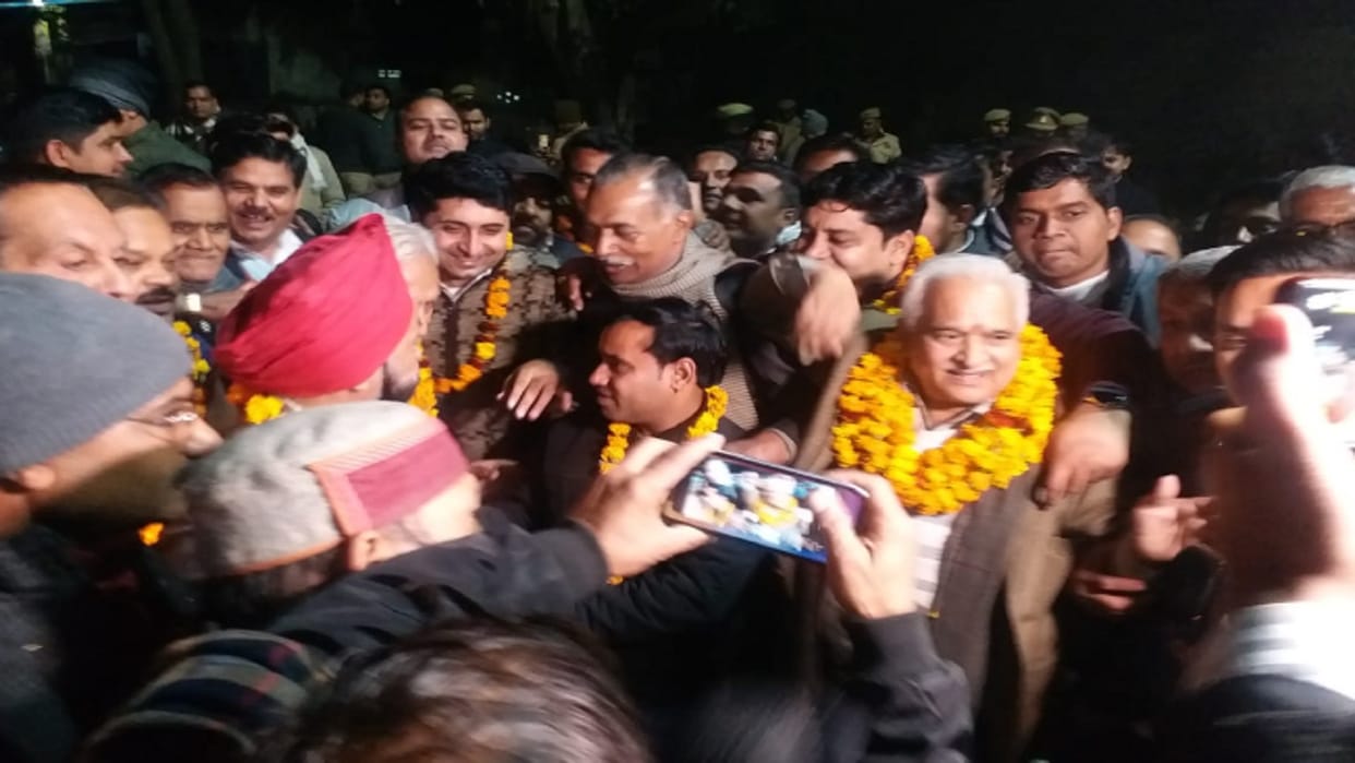 Election of Saharanpur Advocates Association: Arvind Sharma became President, Munawwar General Secretary