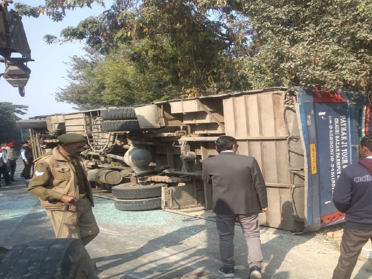 85 children were aboard a 57-seater bus, 21 were brought to SRN Hospital by five ambulances