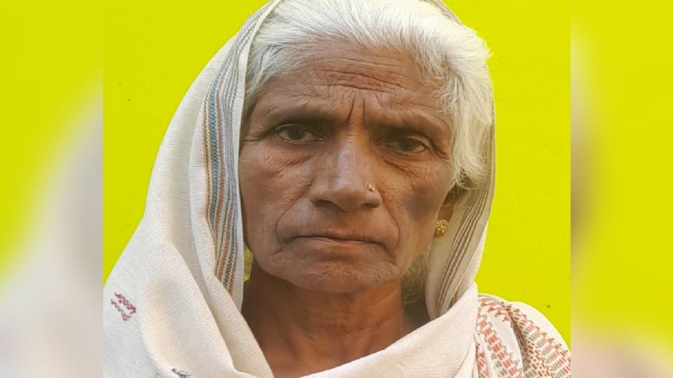 old age pension stopped of elderly woman she shown dead in verification in Etah