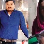 बलवंत की फाइल फोटो व बच्चे के साथ पत्नी शालिनी