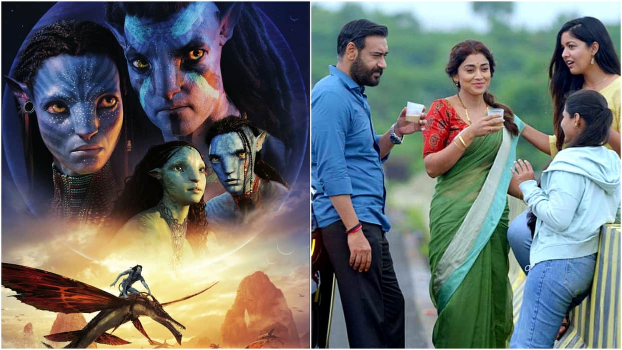 Monday Box Office Report James Cameron Avatar the way of water day 4 ajay devgn Drishyam 2 collection