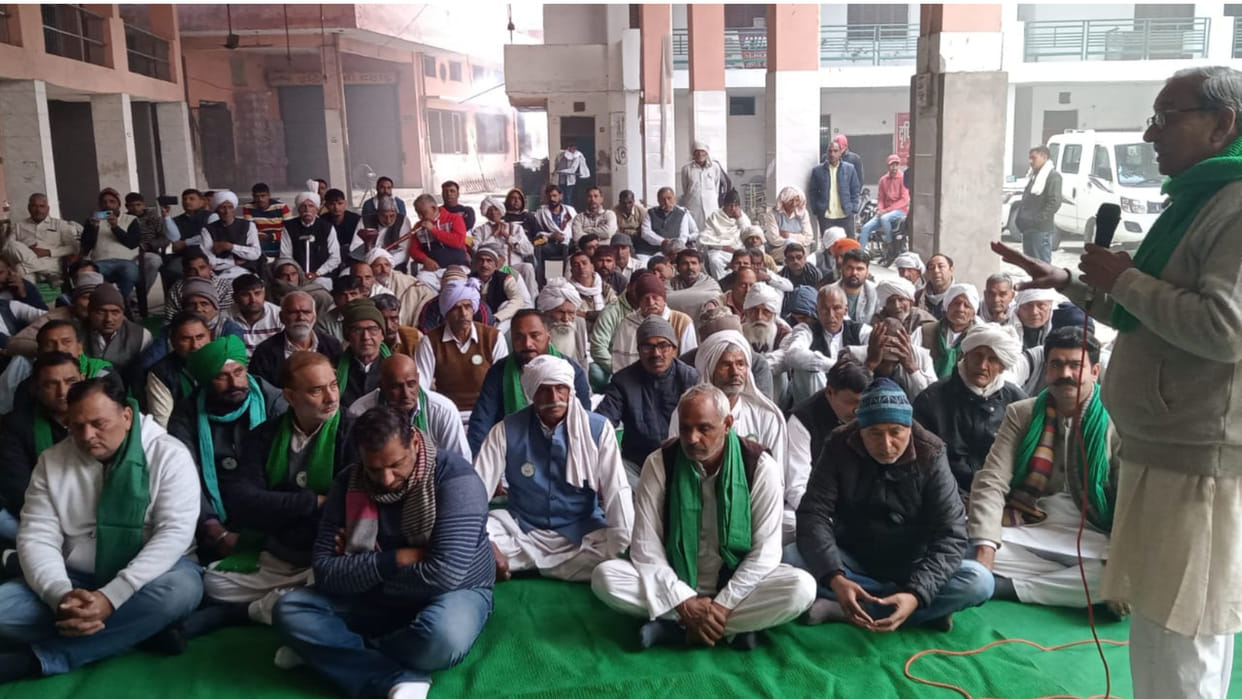 Farmers will block road on December 25 due to non-increasing price of sugarcane