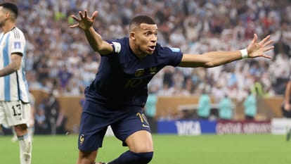 FIFA World Cup 2022 Kylian Mbappe Became Second Player To Score Hat-Trick Goal In Final Argentina vs France