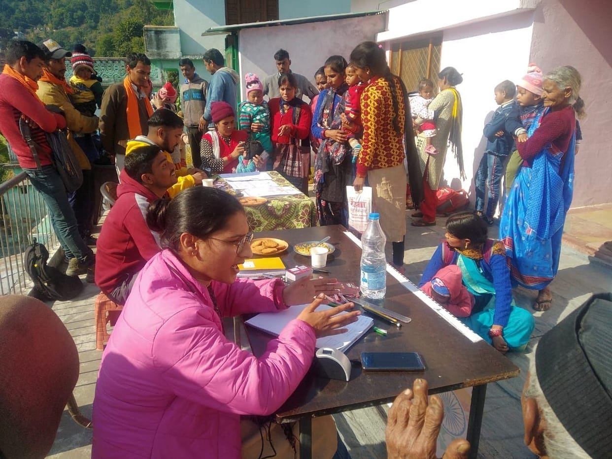 Postel Camp in Ganai Gangoli