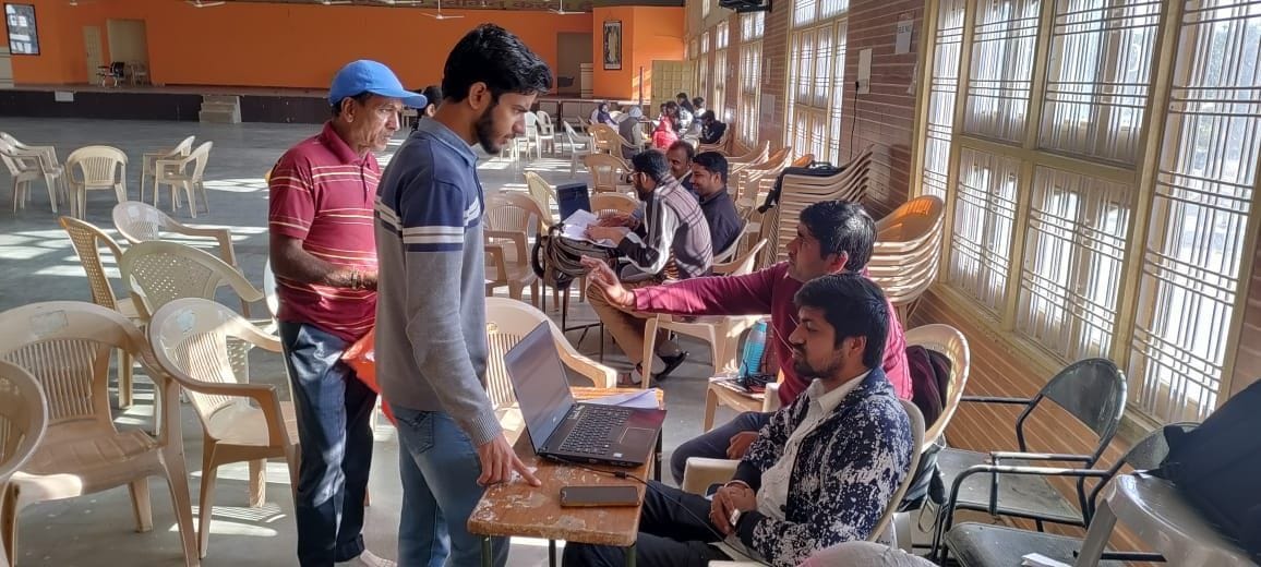 Family ID errors were removed in the camp, on the second day also people had to wait due to the problem in the website