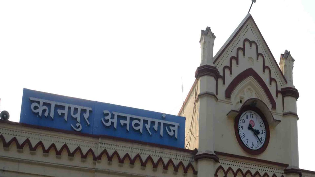 Kanpur: Anwarganj station time runs after 4 years