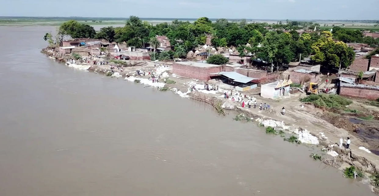ganga flood barona village