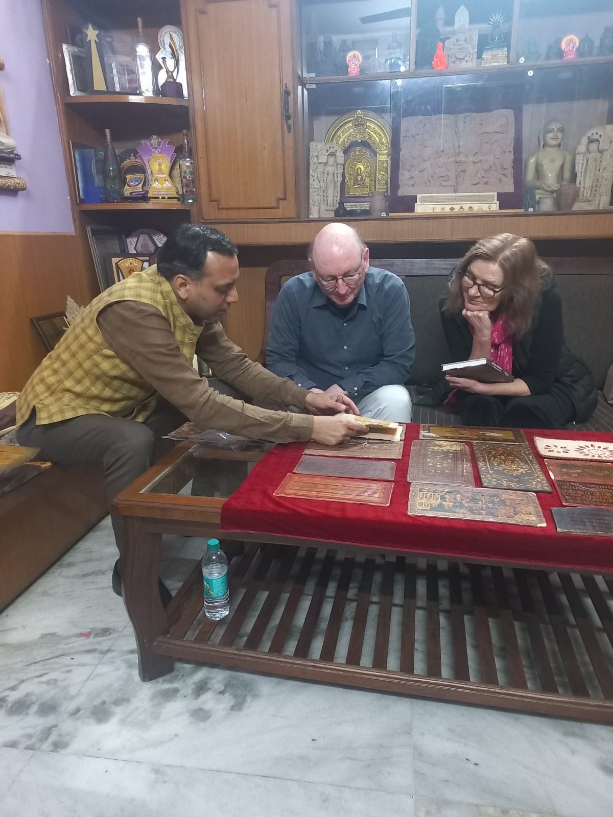 Baghpat: People of London will see the manuscript kept in Baghpat, Professor reached Shahzad Rai Research Inst