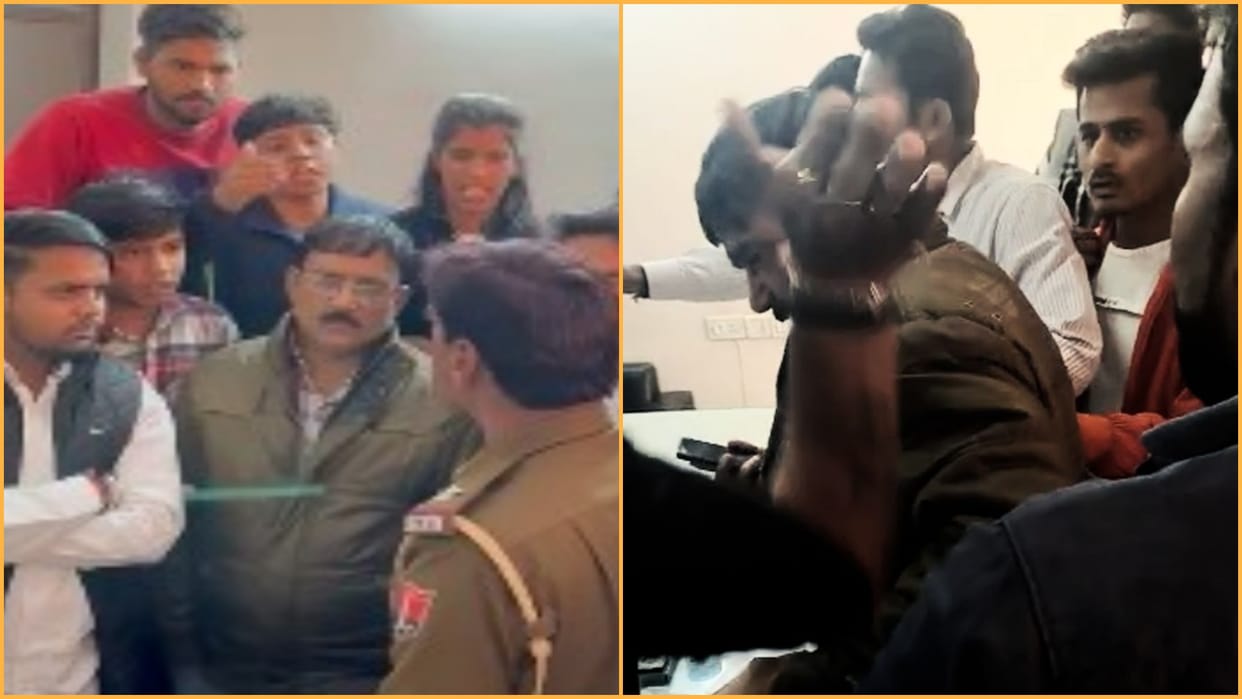 College students slapped principal for molesting girl students in Ajmer