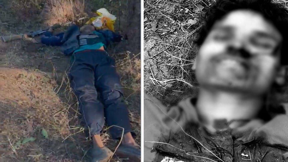 Balaghat: 12 lakh reward Naxalite piled up in Police Naxalite encounter