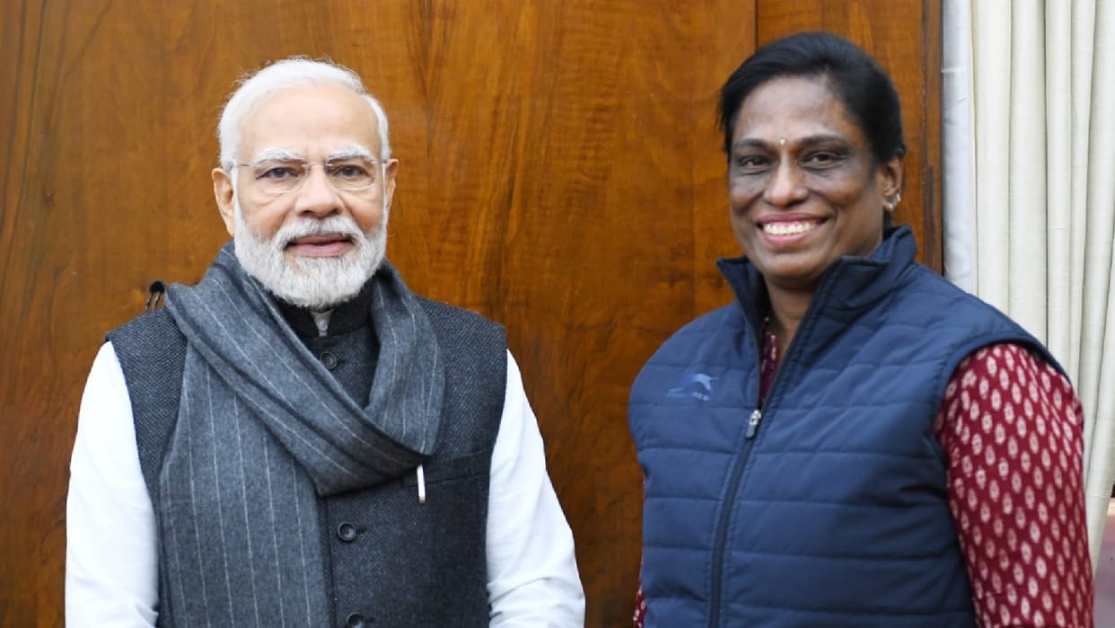 Indian Olympic Association new president PT Usha met PM Narendra Modi share picture on twitter