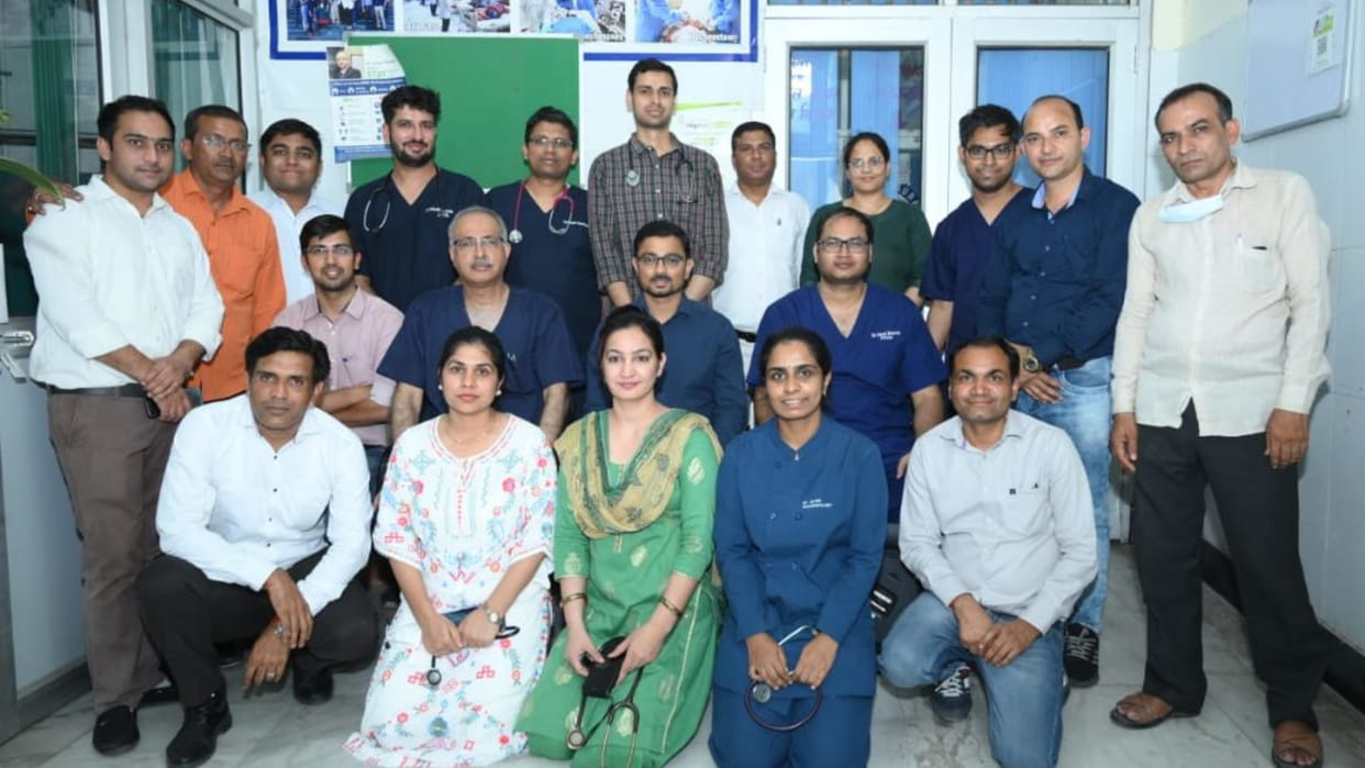 Doctors of PGI Rohtak removed the pin from the lungs of the teenager after three hours of operation